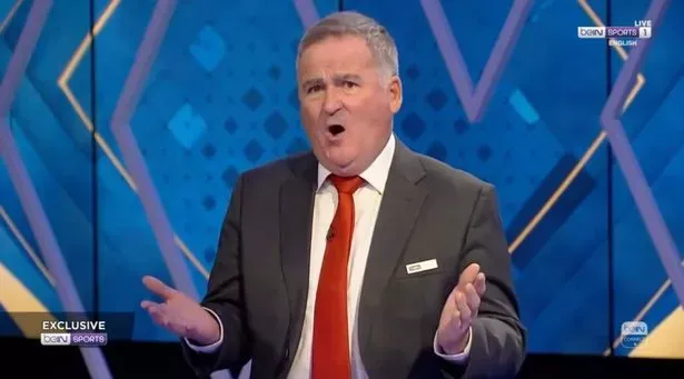Richard Keys thúc giục Sir Alex Ferguson bày tỏ quan điểm của mình về quá trình bán MU. ẢNH: beIN SPORTS Richard Keys thúc giục Sir Alex Ferguson bày tỏ quan điểm của mình về quá trình bán MU. ẢNH: beIN SPORTS