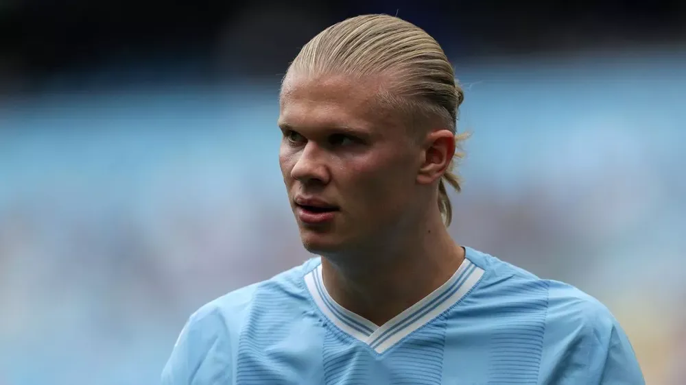 Haaland có một mùa giải đại thành công cùng Man City. ẢNH: GETTY