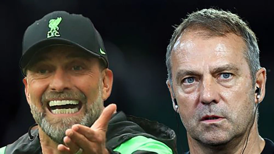 Jurgen Klopp được xem là một trong những ứng viên thay thế Hansi Flick dẫn dắt tuyển Đức. ẢNH: MIRROR