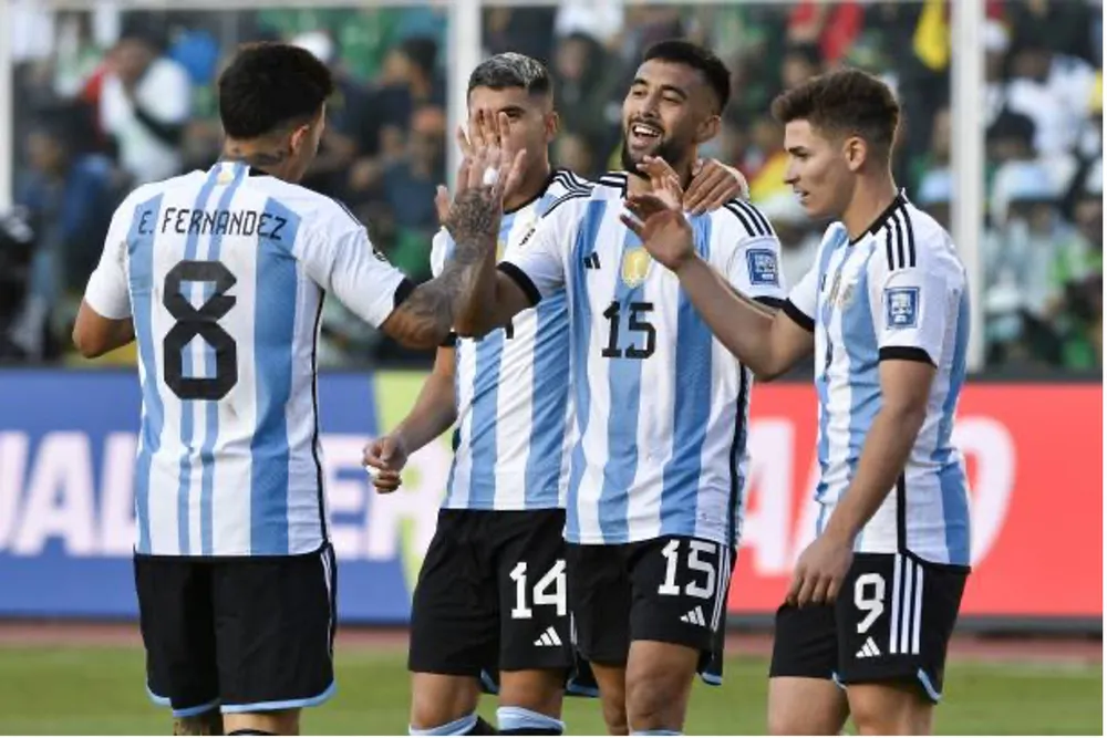 Argentina vẫn giành chiến thắng dù không có Messi. Ảnh: GETTY Argentina vẫn giành chiến thắng dù không có Messi. Ảnh: GETTY