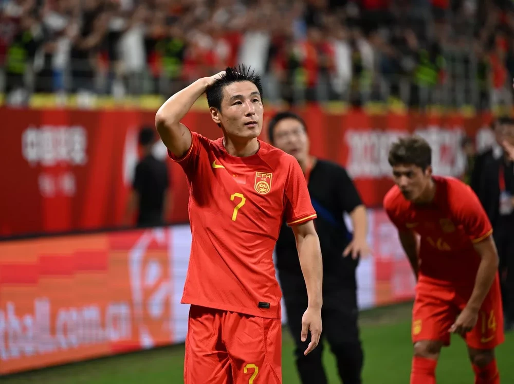 Bóng đá nam Trung Quốc đang tụt dốc không phanh trong vài năm qua. ẢNH: GETTY world-cup-trung-quoc.jpg