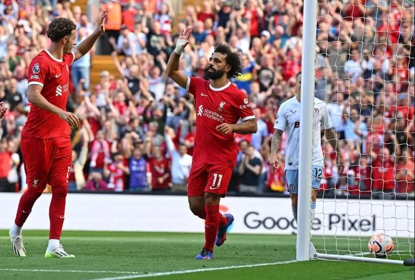 Hàng công Liverpool đang tỏa sáng, đặc biệt là Salah đã lấy lại cảm giác ghi bàn. Ảnh: Getty Liverpool-mohamed-salah.jpeg