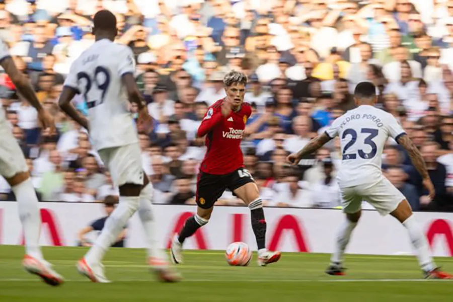 Màn bứt tốc kinh hoàng của Alejandro Garnacho. ẢNH: GETTY manchester-united-Alejandro-Garnacho.jpeg