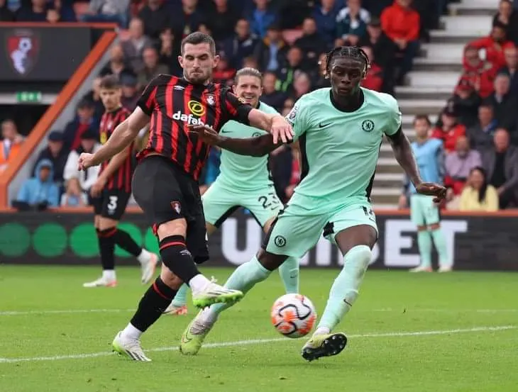 Được đánh giá cao hơn Bournemouth nhưng Chelsea lại thi đấu bế tắc và chấp nhận chia điểm. Ảnh: Getty IMG_6022.jpeg