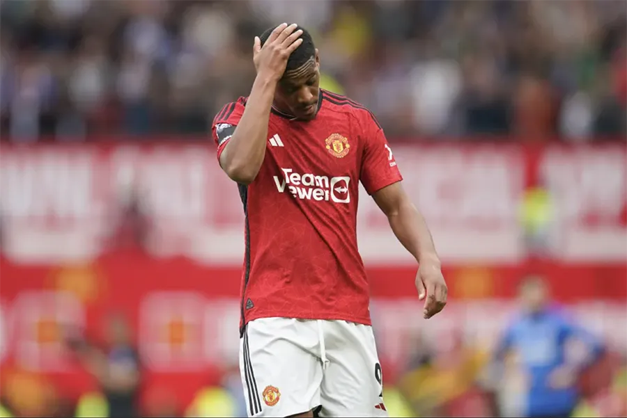 Anthony Martial đang có phong độ không tốt ở MU. ẢNH: AP manchester-united-anthony-martial.png