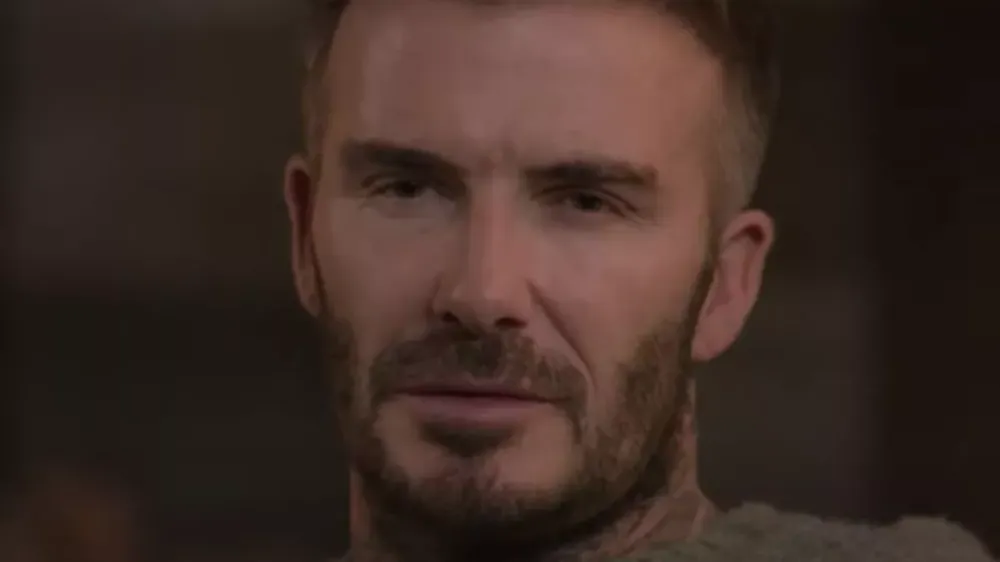 Beckham không đồng quan điểm với ông thầy Sir Alex Ferguson. ẢNH: NETFLIX beckham-manchester-united.jpg