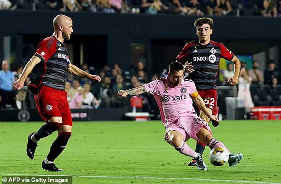 Messi hiện chơi bóng tại Inter Miami. ẢNH: GETTY messi-inter-miami-9348-4004.jpg