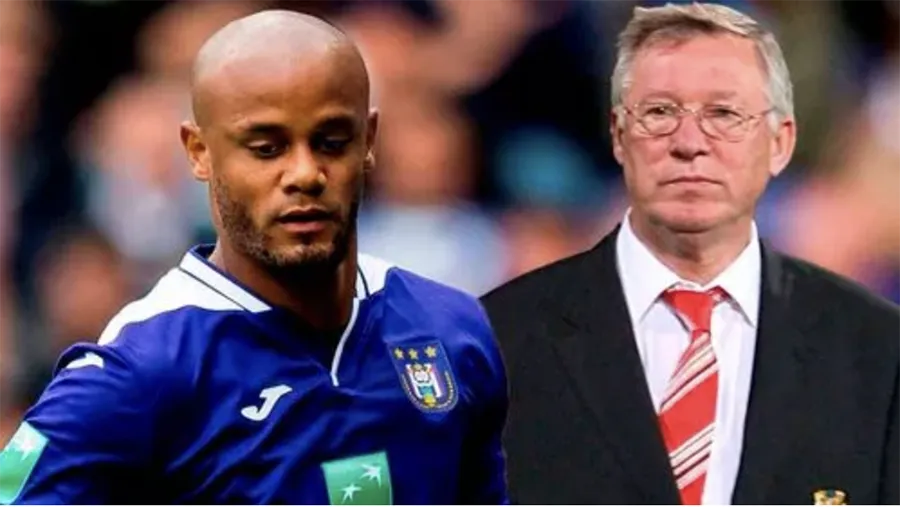 Sir Alex Ferguson bỏ lỡ Kompany đầy đáng tiếc. ẢNH: MIRROR kompany-sir-alex-ferguson.png