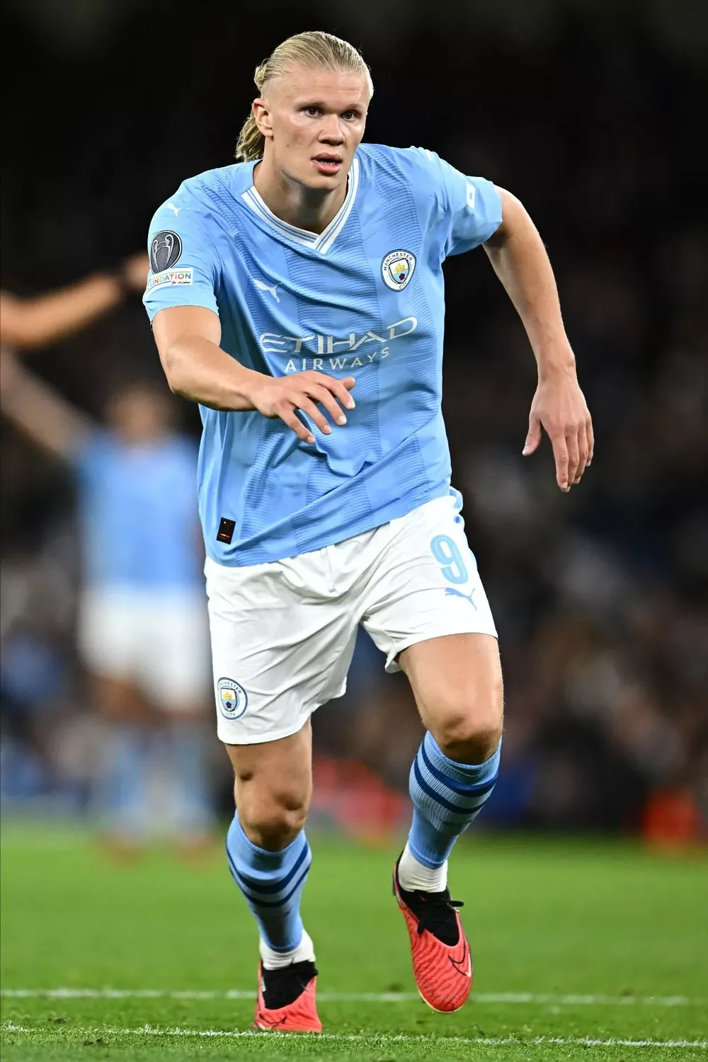 Erling Haaland là tiền đạo hay nhất thế giới lúc này. ẢNH: GETTY man-city-erling-haaland.jpg