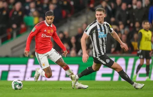 MU và Newcastle sẽ tái hiện trận chung kết mùa trước khi hai đội gặp nhau ở vòng 4 Carabao Cup. ẢNH: GETTY rashford-manchester-united.jpg