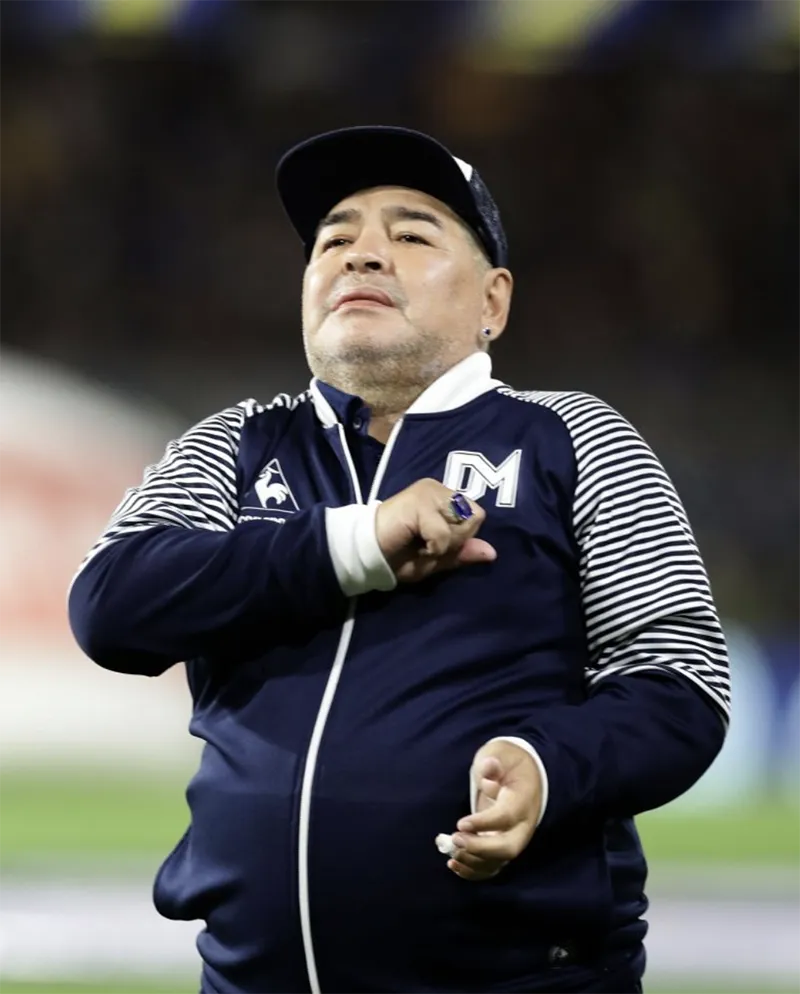 ... Diego Maradona đứng thứ hai... ẢNH: AFP diego-maradona.png