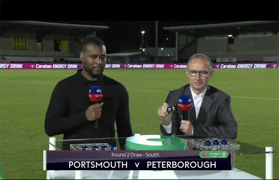 ... điều tương tự có thể thấy ở lễ bốc thăm vòng 2 Carabao Cup. ẢNH: SKY SPORTS manchester-united-carabao-cup.png