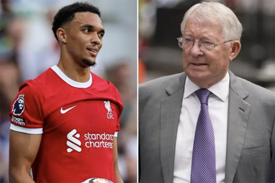 Sir Alex Ferguson từng là người yêu của bà ngoại của Alexander-Arnold. ẢNH: DAILY STAR Sir Alex Ferguson, Alexander Arnold
