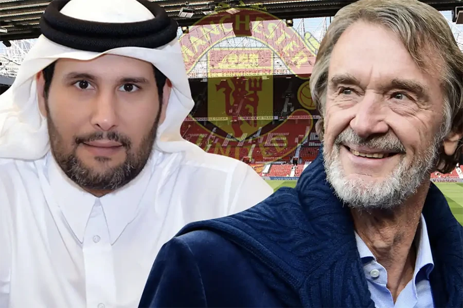 Sheikh Jassim, sir jim ratcliffe, manchester united