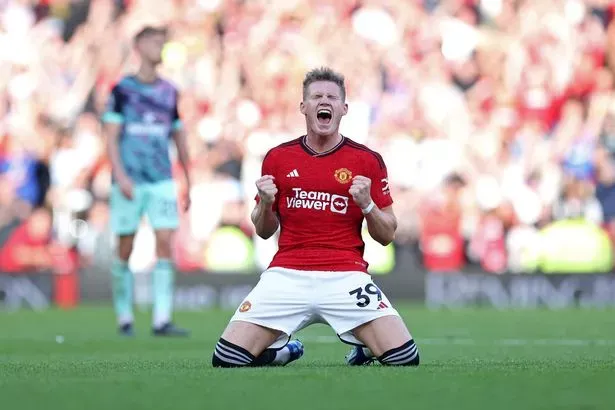 "Siêu dự bị Scott McTominay trở thành người hùng của MU. ẢNH: GETTY mctominay-manchester-united.jpg
