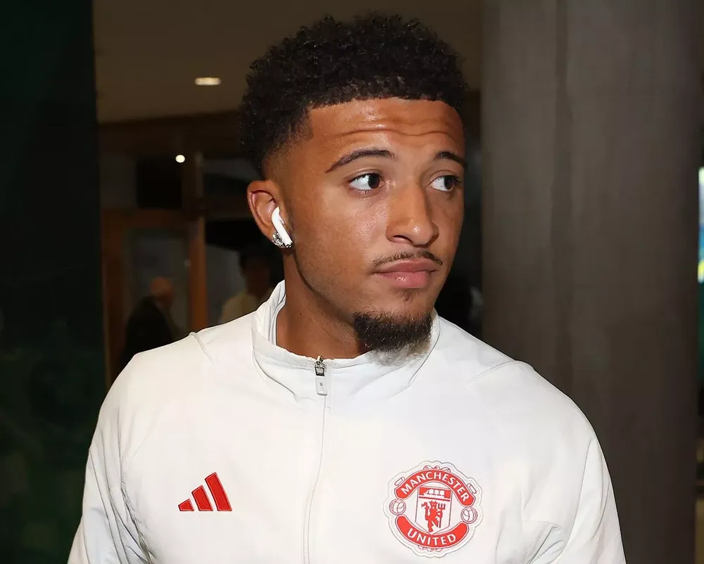 Jadon Sancho quyết không xin lỗi Erik Ten Hag để có thể trở lại đội hình MU. ẢNH: GETTY sancho-manchester-united.jpg