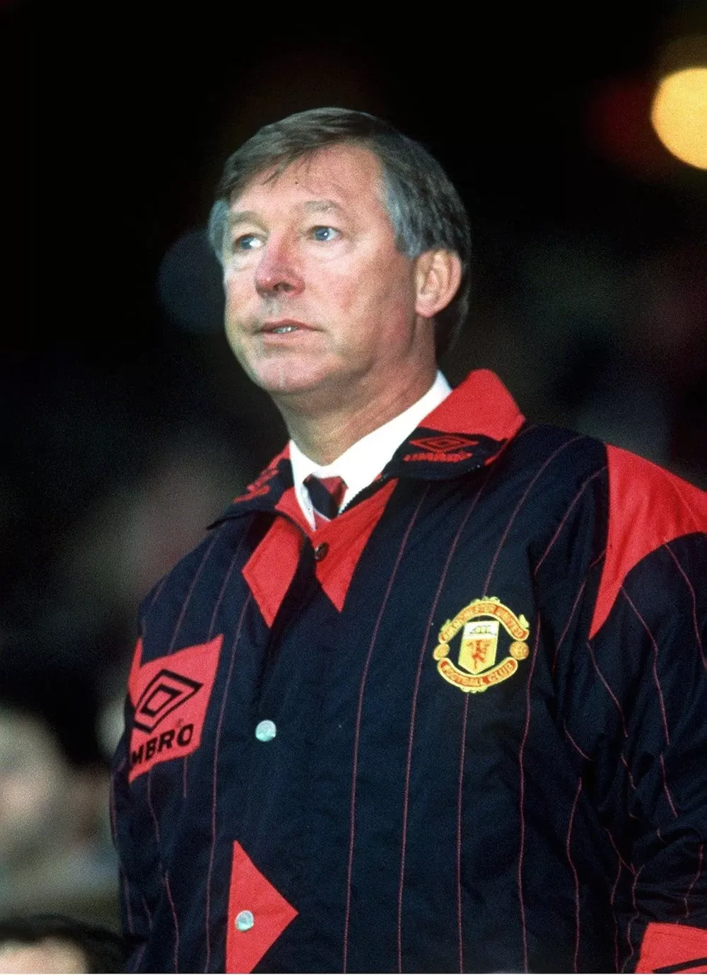 ... khiến Sir Alex Ferguson không vui. ẢNH: GETTY sir alex ferguson