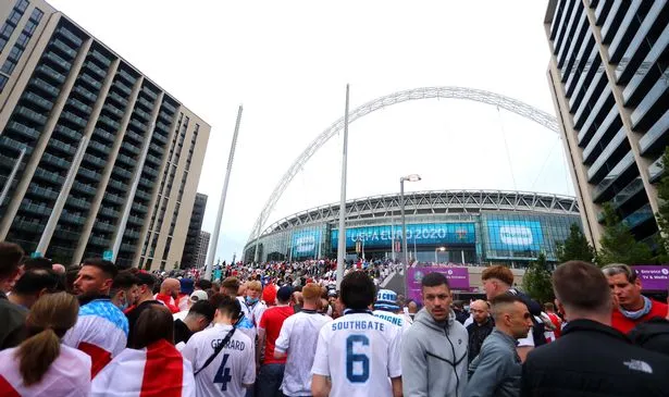 Sân Wembley của Anh từng tổ chức trận chung kết Euro 2020. ẢNH: GETTY anh-dang-cai-euro-2028.jpeg
