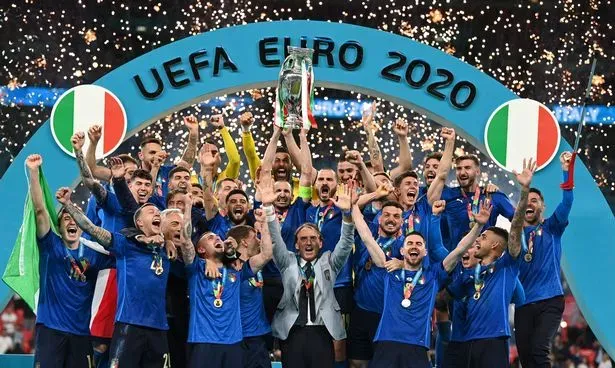 Ý vô địch Euro 2020 và họ sẽ cùng Thổ Nhĩ Kỳ làm chủ nhà VCK Euro 2032. ẢNH: AP euro-2020-uefa.jpg