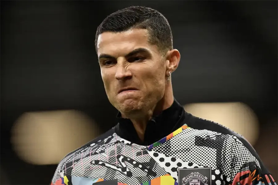 Ronaldo phải chia tay MU sau cuộc phỏng vấn với Piers Morgan. ẢNH: AFP cristiano-ronaldo.png