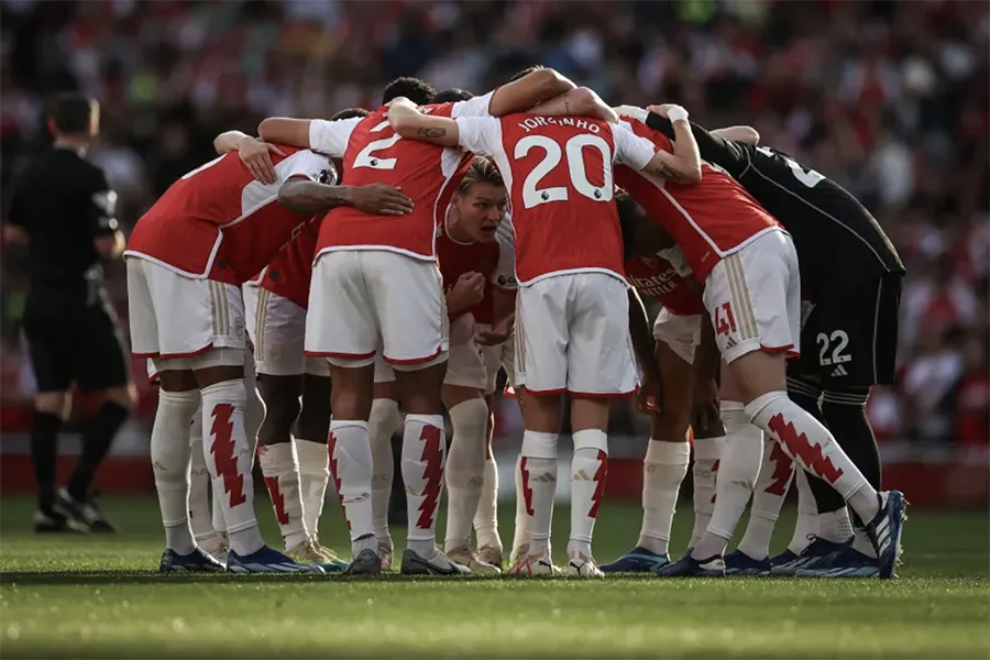 Lịch thi đấu của Arsenal cũng bị đổi. ẢNH: GETTY arsenal-premier-league.png