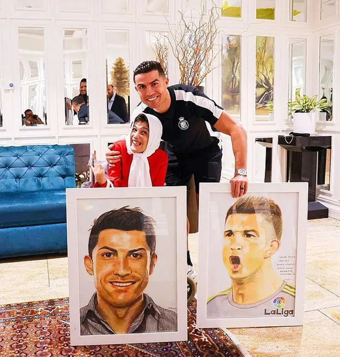 Ronaldo dính rắc rối khi gặp Fatima Hamimi. ẢNH: DAILY MAIL Ronaldo-bi-phat-99-roi.jpg