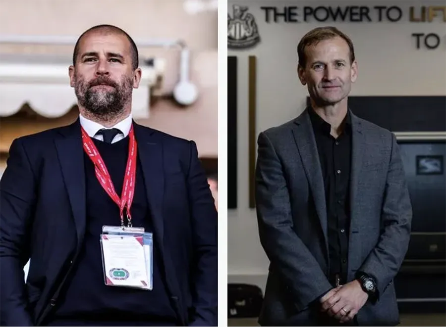 Mitchell và Ashworth... ẢNH: MIRROR, GETTY Mitchell-Ashworthm-man-utd.png