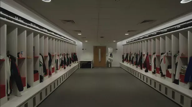 Phòng thay đồ mới tại "căn cứ" của đội nữ MU ở Carrington. ẢNH: MAN UTD phong-thay-do-man-united.jpg