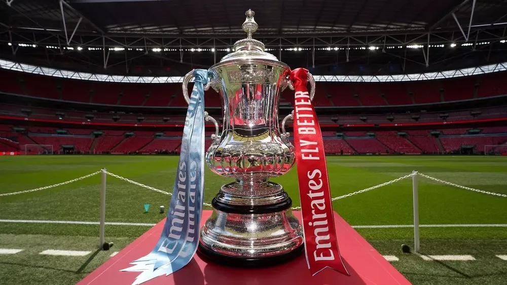 Chung kết FA Cup thi đấu trên sân quốc gia Anh Wembley. ẢNH: GETTY wembley, fa cup