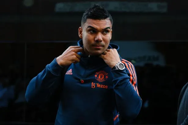 Casemiro đang dính chấn thương chưa trở lại thi đấu. ẢNH: GETTY casemiro-manchester-united.jpeg