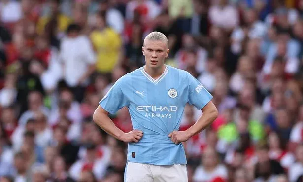 Haaland dường như không muốn gắn bó cả đời với Man City. ẢNH: GETTY haaland-man-city.jpg