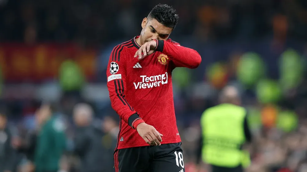 Tờ El Nacional khẳng định Casemiro đang hối hận khi gia nhập MU. ẢNH: GETTY manchester-united-casemiro.jpeg