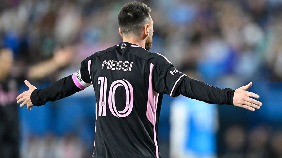Messi có khởi đầu như mơ ở Inter Miami và tạo nên cơn sốt tại Mỹ. ẢNH: GETTY inter-miami-lionel-messi.jpeg