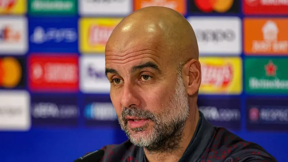 Bình luận của Pep Guardiola là cay đắng với MU nhưng nó đúng thực tế. ẢNH: GETTY pep-guardiola-man-city.jpg