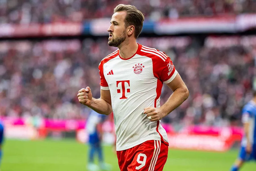 Harry Kane bận tập trung cùng Bayern Munich nên không đến Gala trao giải quả bóng vàng. ẢNH: GETTY bayern-munich-harry-kane.jpeg