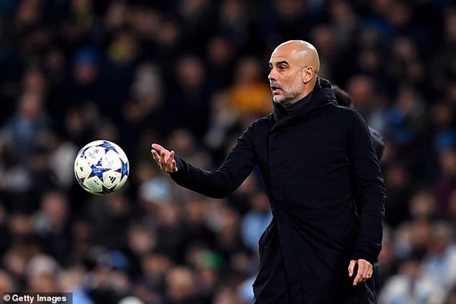 Đoàn quân của Pep Guardiola toàn thắng sau 4 trận vòng bảng Champions League mùa này. ẢNH: GETTY pep-guardiola.jpg