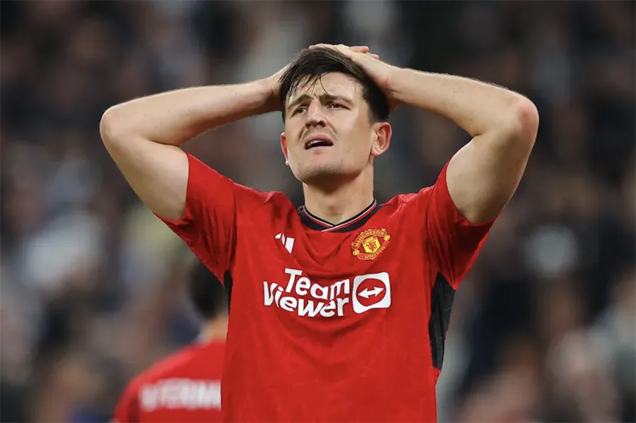 MU đã chi 1,4 tỉ bảng Anh trên thị trường chuyển nhượng trong 1 thập kỷ qua, trong đó Harry Maguire có giá 80 triệu bảng Anh. ẢNH: GETTY harry-maguire.png