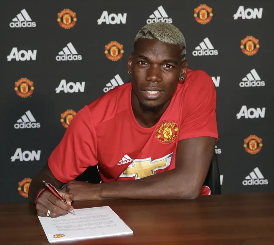 Paul Pogba là cầu thủ đắt giá nhất lịch sử MU với giá 89 triệu bảng Anh. ẢNH: GETTY paul-pogba.png