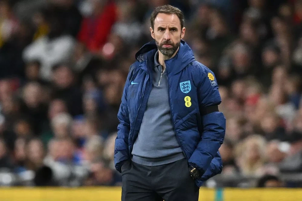 Southgate hi vọng Mainoo khoác áo tuyển Anh. ẢNH: GETTY Gareth-Southgate.jpg