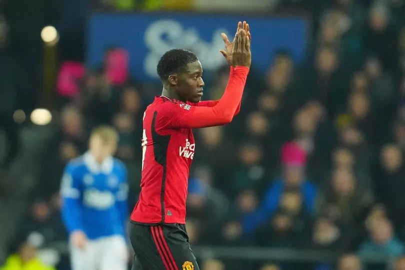 Kobbie Mainoo có tương lai tươi sáng phía trước. ẢNH: GETTY manchester-united-Kobbie-Mainoo.jpg