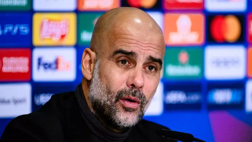 Pep Guardiola đối mặt với lịch thi đấu dày đặc sắp tới của Man City. ẢNH: GETTY