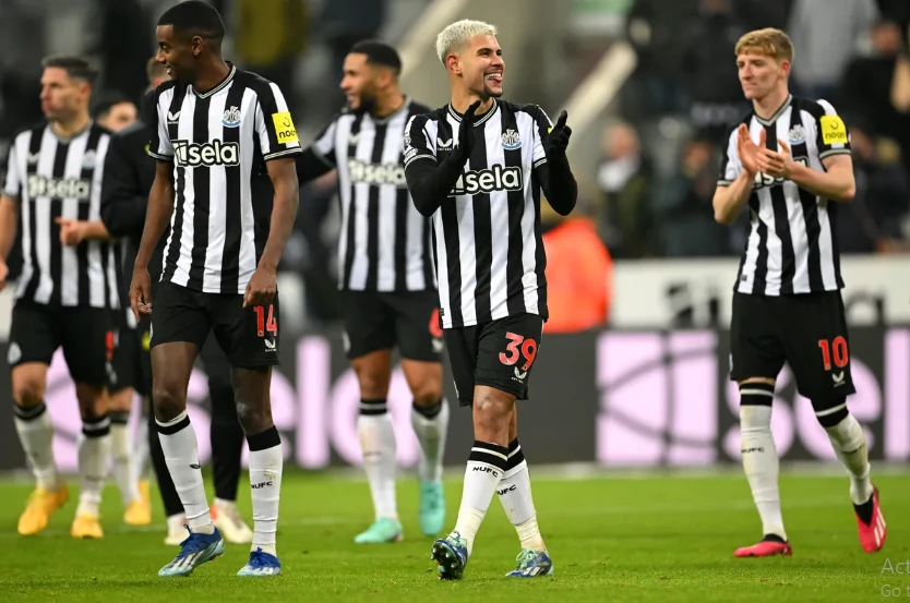 Newcastle tiếp tục thăng hoa với chuỗi thành tích ấn tượng. Ảnh: Getty premier-league-newcastle.png