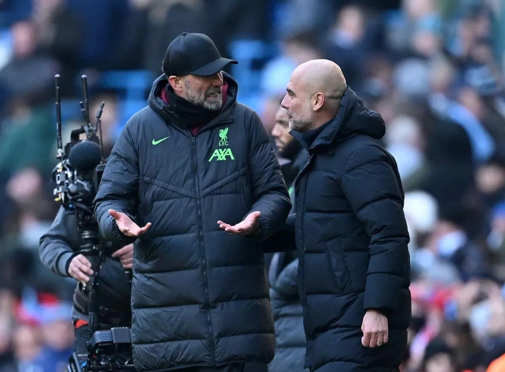 KLOPP, PEP GUARDIOLA
