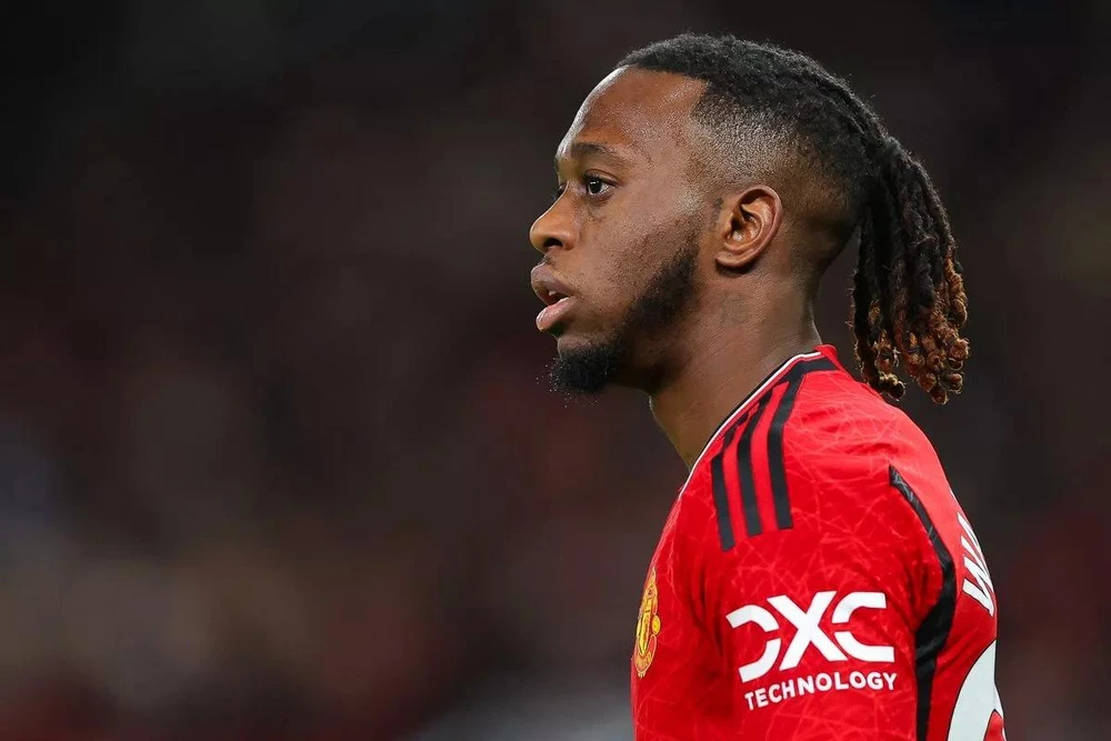 Aaron Wan-Bissaka đã chơi cho Manchester United hơn 4 năm qua. ẢNH: GETTY aaron-wan-bissaka-mu-8722.jpg