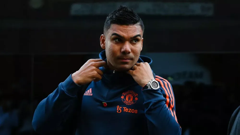 Casemiro sẽ không dứt áo rời Manchester United. ẢNH: GETTY casemiro, manchester united
