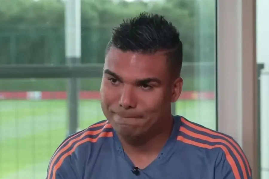 Casemiro khẳng định anh đang hạnh phúc ở Manchester United. ẢNH: MIRROR manchester-united-casemiro.jpeg