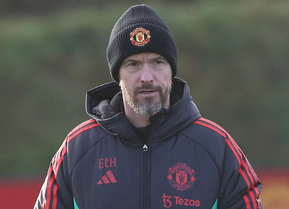 Ten Hag nói rằng MU đừng mơ vô địch FA Cup vào thời điểm này. ẢNH: GETTY Manchester United