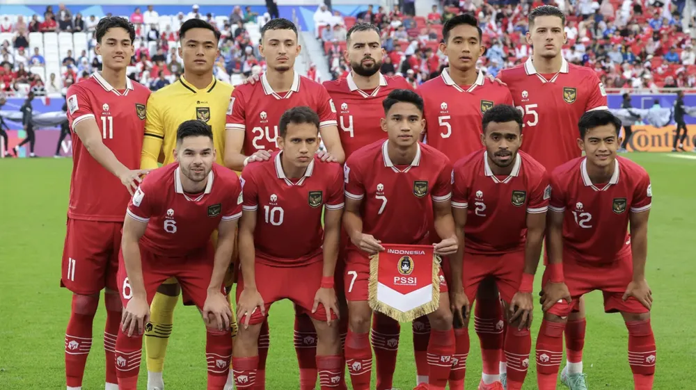 Đội hình tuyển Indonesia dự Asian Cup còn rất trẻ. ẢNH: AFP asian-cup-indonesia.png