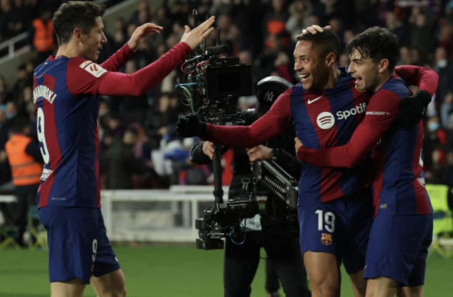 Barca thắng nhọc Osasuna