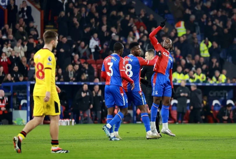 Crystal Palace đang có phong độ không tốt khi gặp các đội xếp trên. Ảnh: Getty crystal-palace-premier-league.jpeg